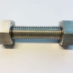 napppoldid c / w 2 rasket kuuskantpolti